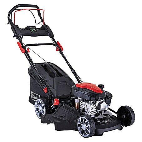 Scheppach Benzin-Rasenmäher PML46-150ES (150 cm³, Schnittbreite: 46 cm, Hybrid-Start: Elektrostart & Seilzugstarter)