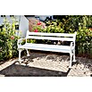 Blome Linderhof Gartenbank (160 cm, PVC)