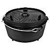 Petromax Dutch Oven 12QT (Ø x H: 42 x 24 cm, Gusseisen, 10,8 l, Mit Füßen) | BAUHAUS