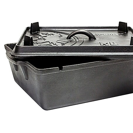 Petromax Auflaufform K8 (L x B x H: 34 x 24 x 14,5 cm, Gusseisen, 4,5 l)