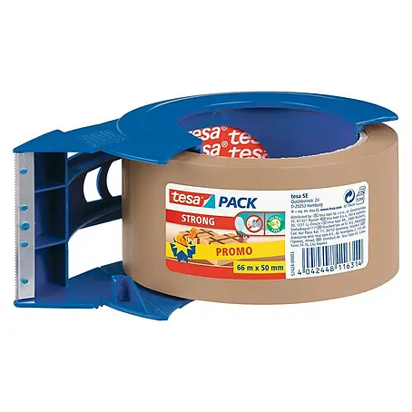 Tesa Pack Paketklebeband mit Abroller