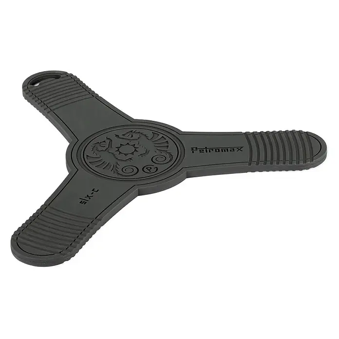 Petromax Topfuntersetzer - Silikon, Durchmesser: 26,2 cm - Das Petromax Topfkreuz aus robustem Material ist ideal für den sicheren Halt von Töpfen und Pfannen über offenem Feuer oder auf dem Grill.