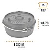 Petromax Feuertopf (3,5 l, Gusseisen)