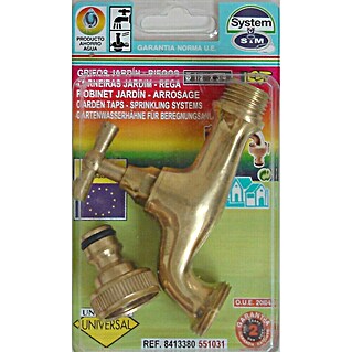 Grifo de descarga (½″)