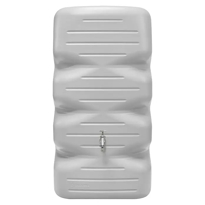 Garantia Basic Line Regentonne Cubus - 340 l, Betongrau - Dieser Regenwassertank ist ideal zur Gartenbewässerung. Er bietet eine umweltfreundliche Möglichkeit, Wasser zu sammeln und wiederzuverwenden.