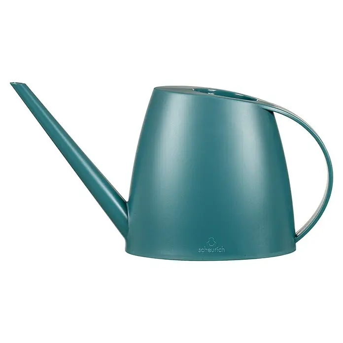 Scheurich Gießkanne Lilly - Matt Jade, 1,5 l - Türkisfarbene Scheurich-Gießkanne mit langem Ausguss und großem Griff zum einfachen und präzisen Gießen von Pflanzen. Stilvolles Design für den Innen- und Außenbereich.