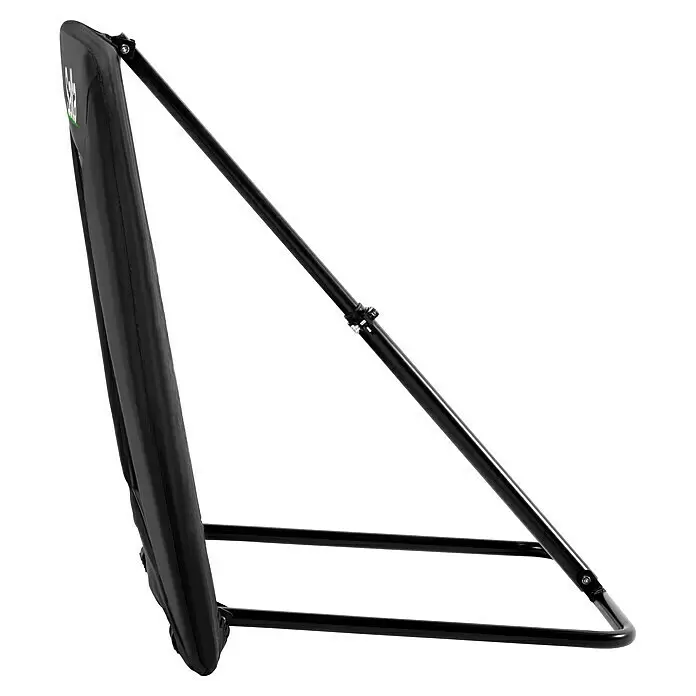 Salta Rebounder Motion - 84 x 84 cm, Schwarz - Schwarzes Sport-Rebounder-Netz mit stabilem schwarzem Metallrahmen für Balltraining.