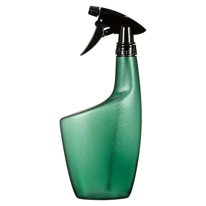 Scheurich Smilla Handsprüher - 0,7 l, Clear Viridian - Grüne Sprühflasche mit schwarzem Sprühkopf, ideal für Zimmerpflanzen und Gartenarbeiten. Das ergonomische Design sorgt für eine einfache Handhabung.