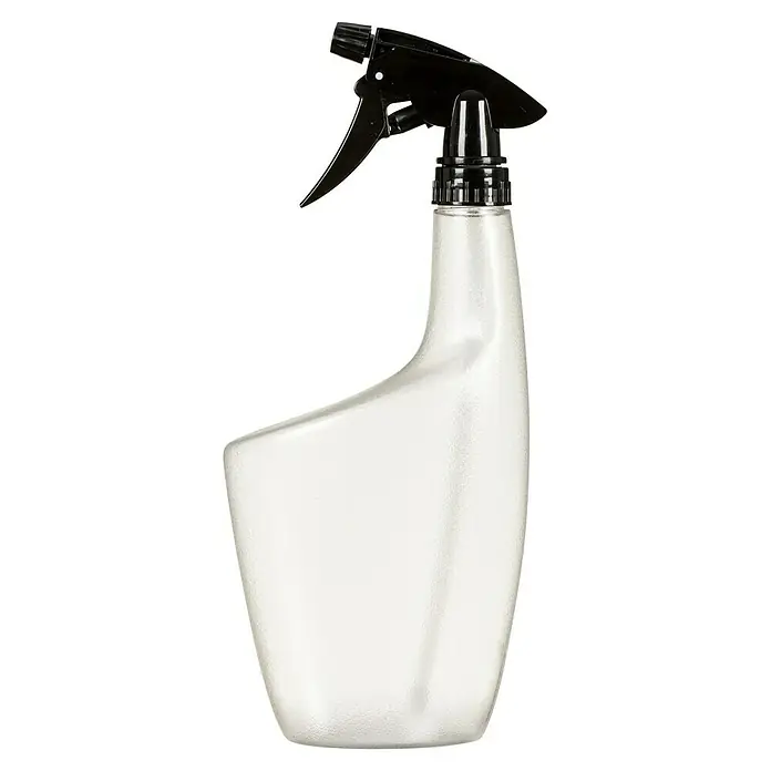 Scheurich Smilla Handsprüher - 0,7 l, Clear Pearl - Sprühflasche: Eine transparente Sprühflasche mit schwarzem Sprühkopf, ideal für Gartenarbeit, Reinigung oder Friseurzwecke. Praktisch und vielseitig!