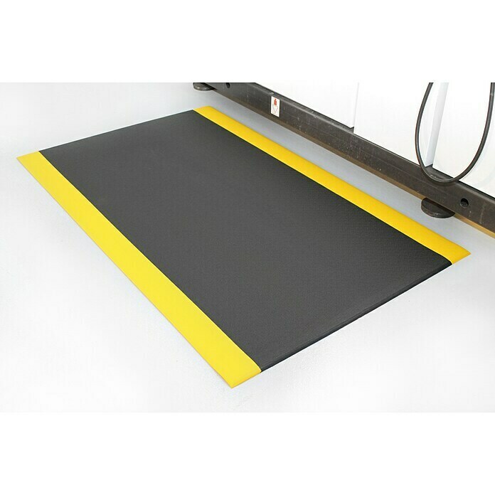 Coba Anti-Ermüdungsmatte Orthomat®-Standard Safety (90 x 60 cm, Schwarz / Gelb) | BAUHAUS