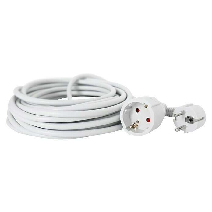 Chacon Alargador (10 m, Blanco, H05VV-F) | BAUHAUS