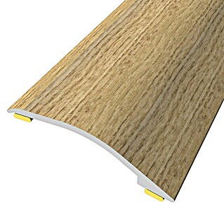 Baglinox Perfil de transición inclinado ADH (Aluminio, Marrón, 90 cm x 38 mm)