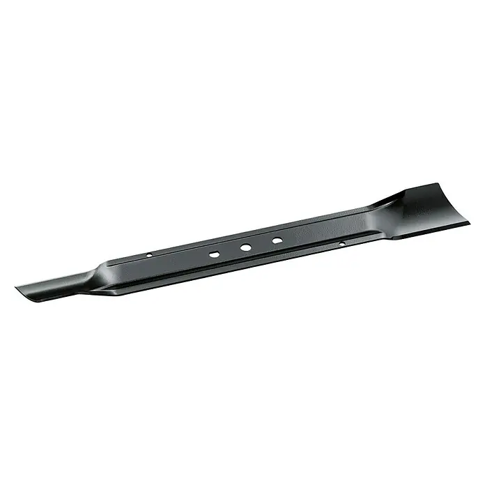Bosch Professional AMPShare 18V Akku-Rasenmäher GRA 18V2-46 - 18 V, Ohne Akku, Schnittbreite: 46 cm - Abbildung eines Rasenmähermessers in Schwarz, das sich ideal für den Austausch abgenutzter oder beschädigter Messer eignet.