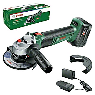 Bosch Power for All 18V Amoladora angular de batería Universal Grind 18V-75 (1 batería, 4 Ah, Diámetro disco: 125 mm)