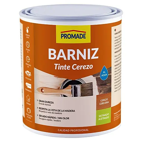 Promade  Barniz para madera Tinte al Agua