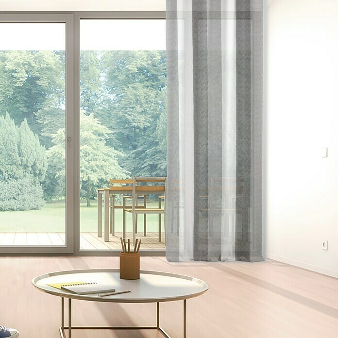 Visillo para ventana Dax (140 x 250 cm, 100% poliéster, Multicolor)