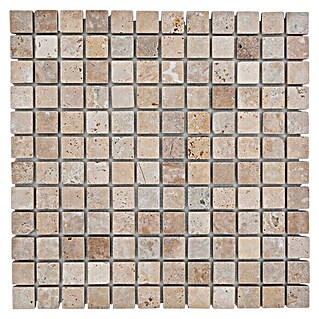 Mosaikfliese Quadrat Chiaro XNT 46023 (30,5 x 30,5 cm, Beige, Matt)