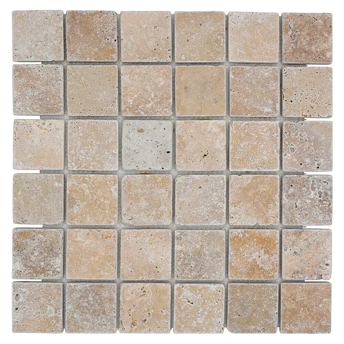 Mosaikfliese Quadrat XNT 4604830,5 x 30,5 cm, Beige, Matt