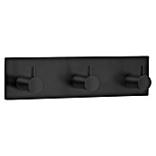 Smedbo Handdoekhaken BB1107 (30 x 45 mm, Aantal haken: 3 st., Zwart) | BAUHAUS