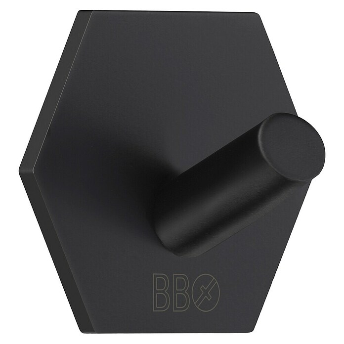 Smedbo Handdoekhaak BB1160 (Zwart, Mat) | BAUHAUS