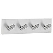 Smedbo Handdoekhaken B1096 (180 x 45 mm, Aantal haken: 4 st., Geborsteld RVS) | BAUHAUS
