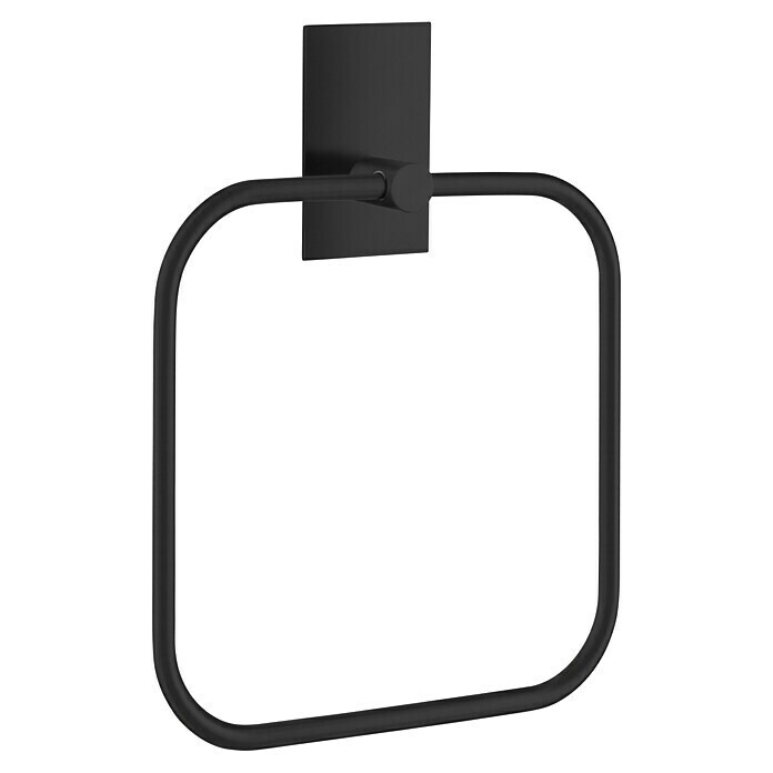 Smedbo Handdoekring BB1038 (Zwart, Mat) | BAUHAUS