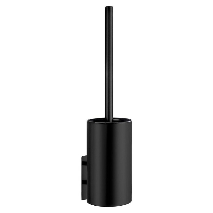 Smedbo Toiletborstel met houder BB1035 (Roestvrij staal, Zwart) | BAUHAUS