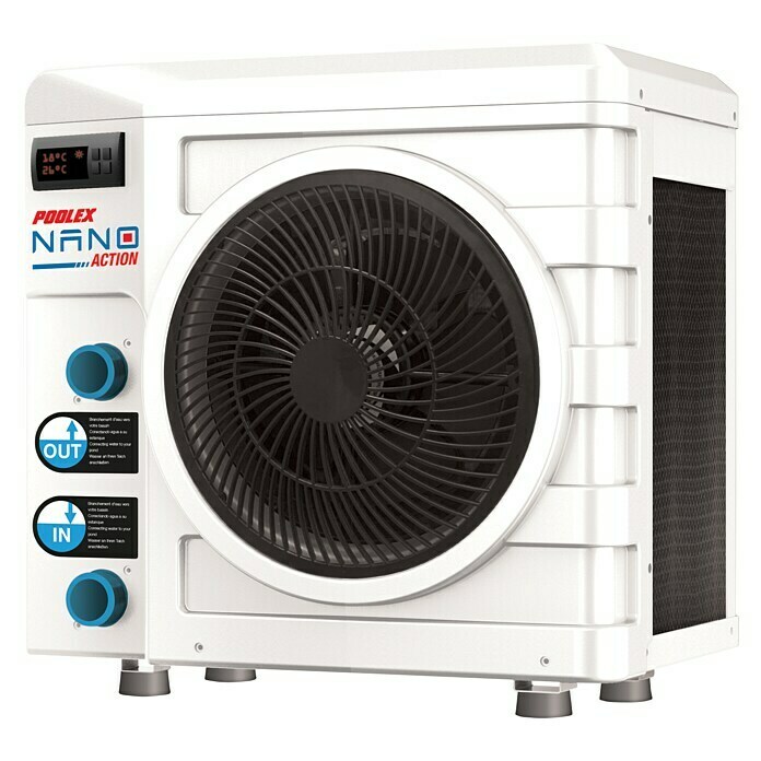 Toplinska pumpa Nano A4 Poolex  (Prikladno za: Montažni bazen, 3 kW) | BAUHAUS