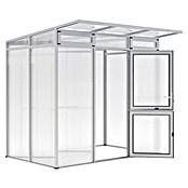 KGT Gewächshaus Santini II - small (Außenmaß inkl. Dachüberstand (B x T): 233 x 155 cm, Material Seitenwand: Kunststoff, 16 mm, Pressblank) | BAUHAUS
