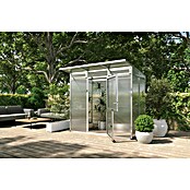 KGT Gewächshaus Santini II - small (Außenmaß inkl. Dachüberstand (B x T): 233 x 155 cm, Material Seitenwand: Kunststoff, 16 mm, Pressblank) | BAUHAUS