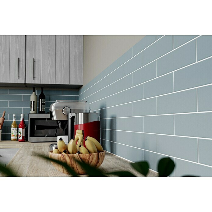 Modern Style Wandfliese Urban Oceano (7,5 x 30 cm, Blau, Matt) | BAUHAUS
