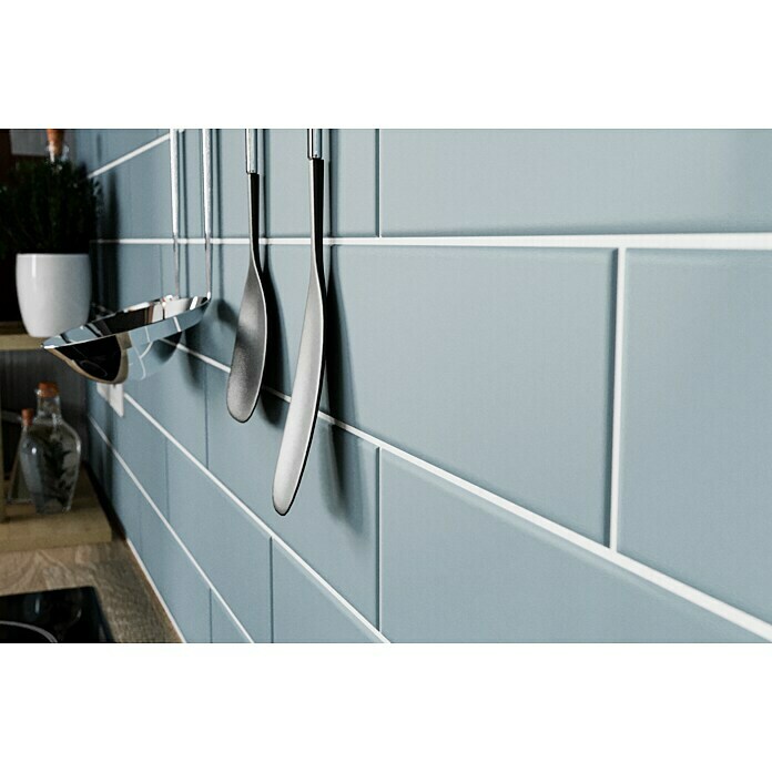 Modern Style Wandfliese Urban Oceano (7,5 x 30 cm, Blau, Matt) | BAUHAUS