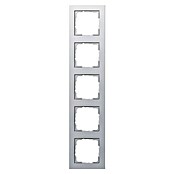 Gira E2 Abdeckrahmen 021525 (Aluminium matt, 5-fach, Kunststoff, Unterputz) | BAUHAUS