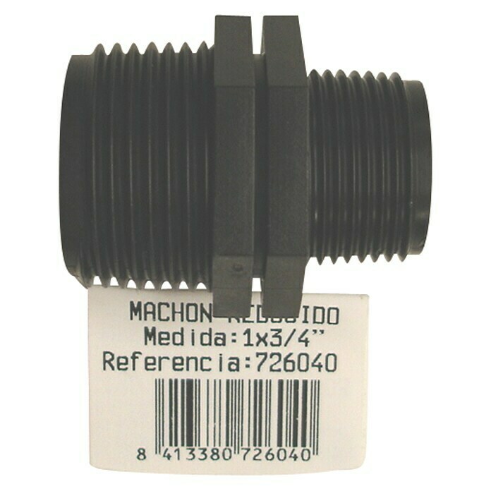 Machón reductor M-M (1'' × ¾'')