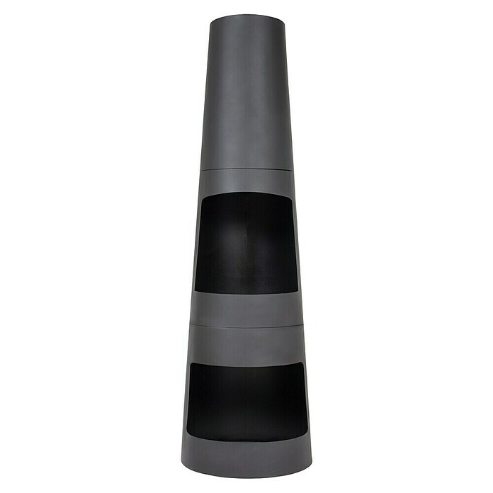 Gartenkamin Skyline (Durchmesser: 18 cm - 36 cm, Höhe: 150 cm, Pulverbeschichtet) | BAUHAUS