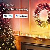 Twinkly Smart-LED-Lichterkette Candies Kerzen (Innen, 6 m, Lichtfarbe: RGB, 100 Stk., Netzbetrieben, Farblos) | BAUHAUS