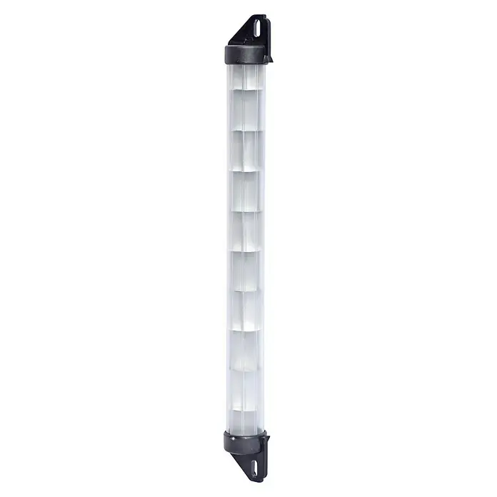 Navyline Radarreflektor - Länge: 585 mm, Geeignet für: Segelboote - Eine durchsichtige Röhre mit Halterungen an beiden Enden zur Aufbewahrung von Pool-Queue-Sticks, ideal für die Wandmontage.