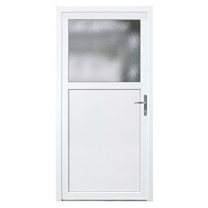 Nebeneingangstür KF-0288 x 198 cm, DIN Anschlag: Rechts, Weiß