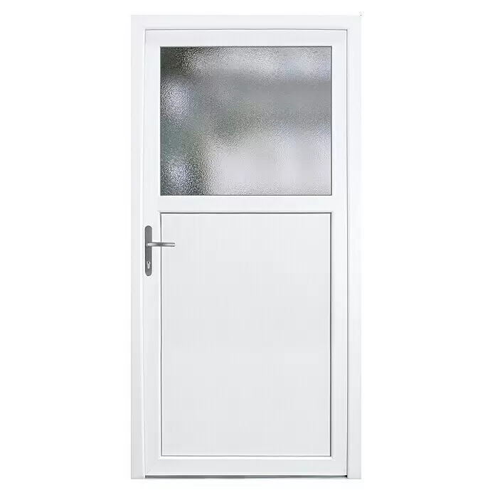 Nebeneingangstür KF-0288 x 198 cm, DIN Anschlag: Links, Weiß