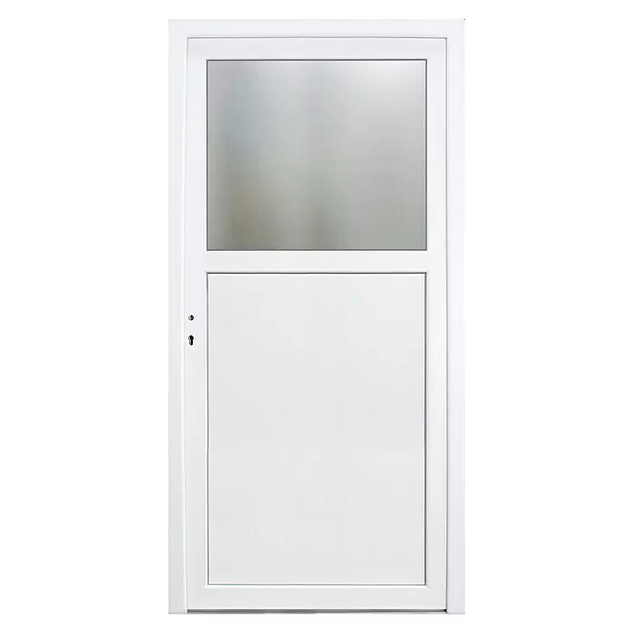 Nebeneingangstür KF-0288 x 198 cm, DIN Anschlag: Links, Weiß