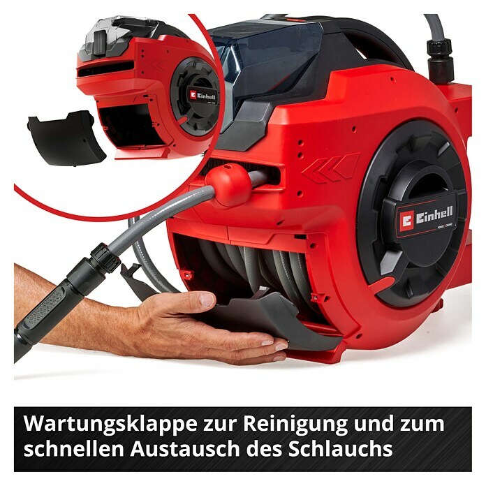 Einhell Power X-Change 18V Akku-Schlauchtrommel GE-HR 18/30 (18 V, Ohne Akku) | BAUHAUS