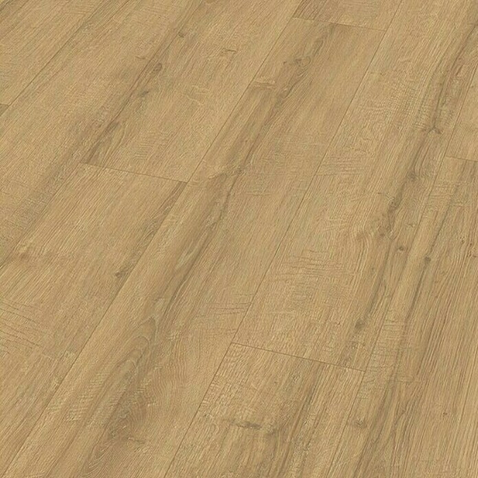 Egger Laminat Aqua CLIC it! Sherman hrast Honig  (Rustikalni pod, 1.292 x 193 x 8 mm) | BAUHAUS