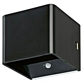 FHL easy Akku-Wandleuchte MAGNETICS (10,5 x 10,5 x 8 cm, Sandschwarz, Warmweiß, 2 W, IP44) | BAUHAUS