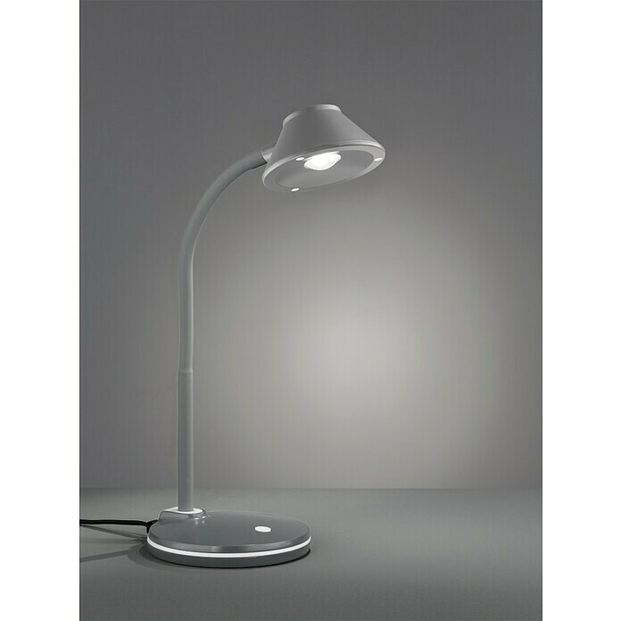 Reality Leuchten Lámpara de sobremesa LED (3,2 W, Titanio, Altura: 33 cm)