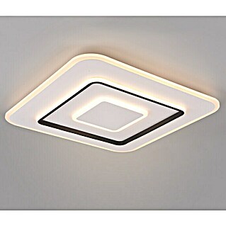 Reality Leuchten Plafón LED Jora (45 W, L x An x Al: 60 x 60 x 6 cm, Blanco, Blanco cálido)
