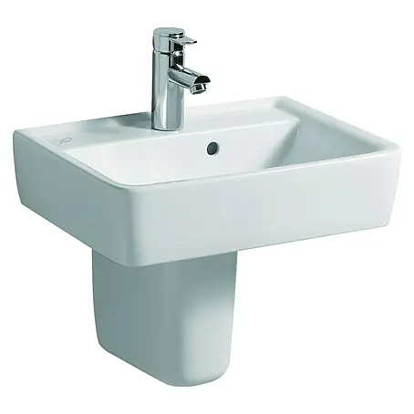 Geberit Renova Plan Waschbecken-Halbsäule