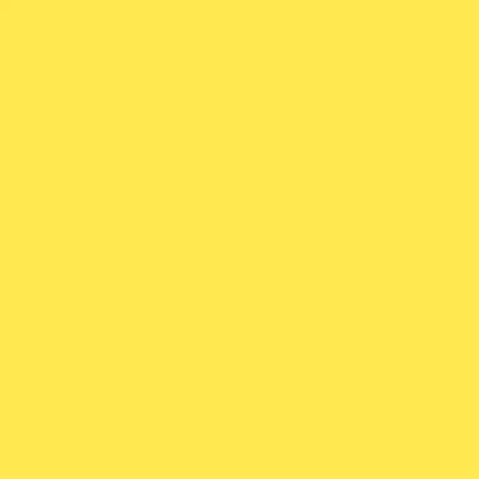 Alpina Vollton- & Abtönfarbe Color - Sunny Yellow, Matt, 250 ml, Lösemittelfrei - Gelbes Farbfeld. Ein leuchtend gelber Hintergrund, der sich ideal für Hintergründe oder als Farbakzent in Designs eignet.