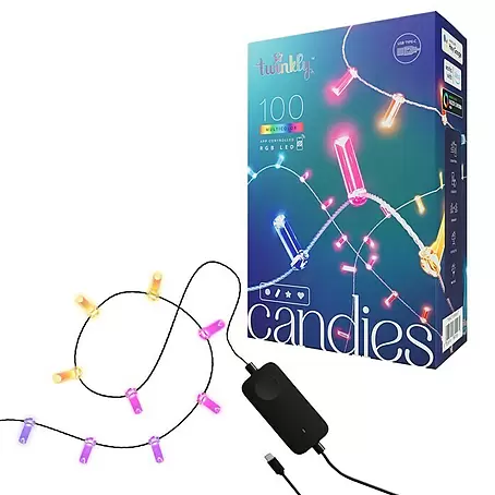 Twinkly  Smart-LED-Lichterkette Candies Kerzen