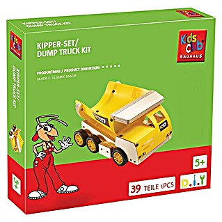 Kinder-Muldenkipper KidsClub® (Holz, Gelb/Holz)