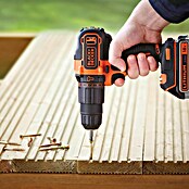 Black+Decker Taladro atornillador percutor de batería BDCHD18D2AB (18 V, 2 baterías, 2 Ah, Portabrocas de sujeción rápida) | BAUHAUS